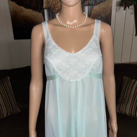 Vassarette Hollywood by Munsingwear • Sexy • Blue • Small • Babydoll Lingerie - Picture 11 of 13